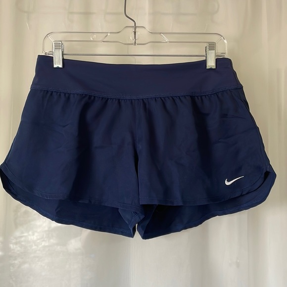 Nike Pants - NWT Womens Nike Navy Blue Swim Shorts in Size Medium